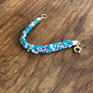 J Crew Liberty Crystal Braid Bracelet.